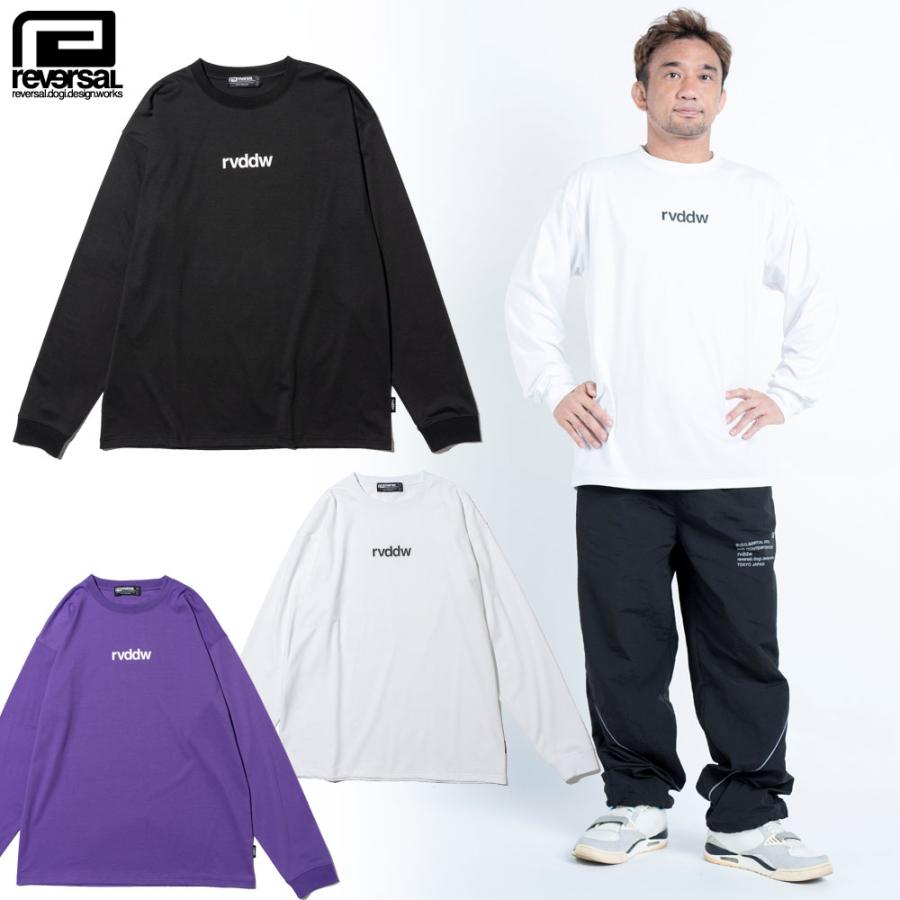reversal/リバーサル｜Tシャツ 長袖 オーバーサイズ ロンT/PEs MVS rvddw OVER SIZE LONG TEE rv24aw151 | reversal