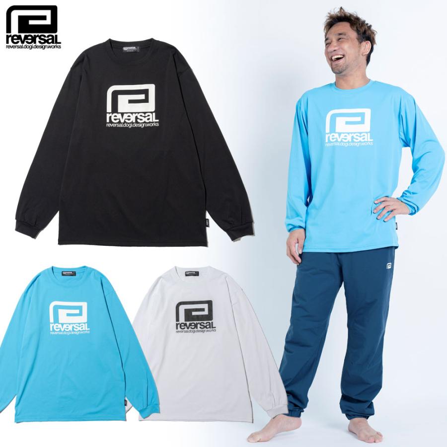 reversal/リバーサル｜Tシャツ 長袖 ストレッチ オーバーサイズ ロンT/BIG MARK STRETCH LONG TEE rv24aw152 | reversal