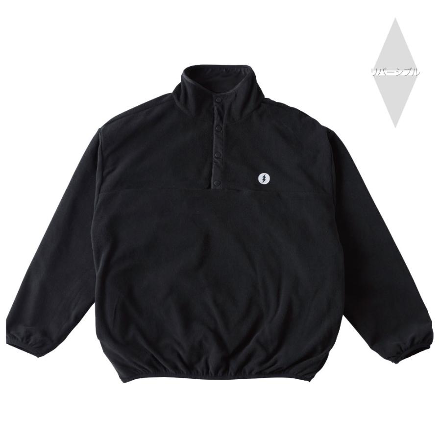 ELECTRIC ブラック フリース セーター　リバーシブル ELECTRIC（エレクトリック） ELECTRIC /エレクトリック｜リバーシブル