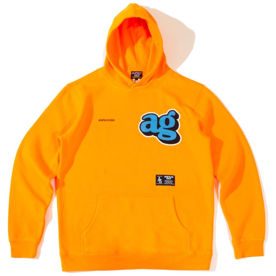 Acapulco Gold/アカプルコゴールド｜プルオーバーパーカー/HI-VIS HOODED SWEATSHIRT AG FW24-04｜パーカー フード フーディー | ACAPULCO GOLD | 01