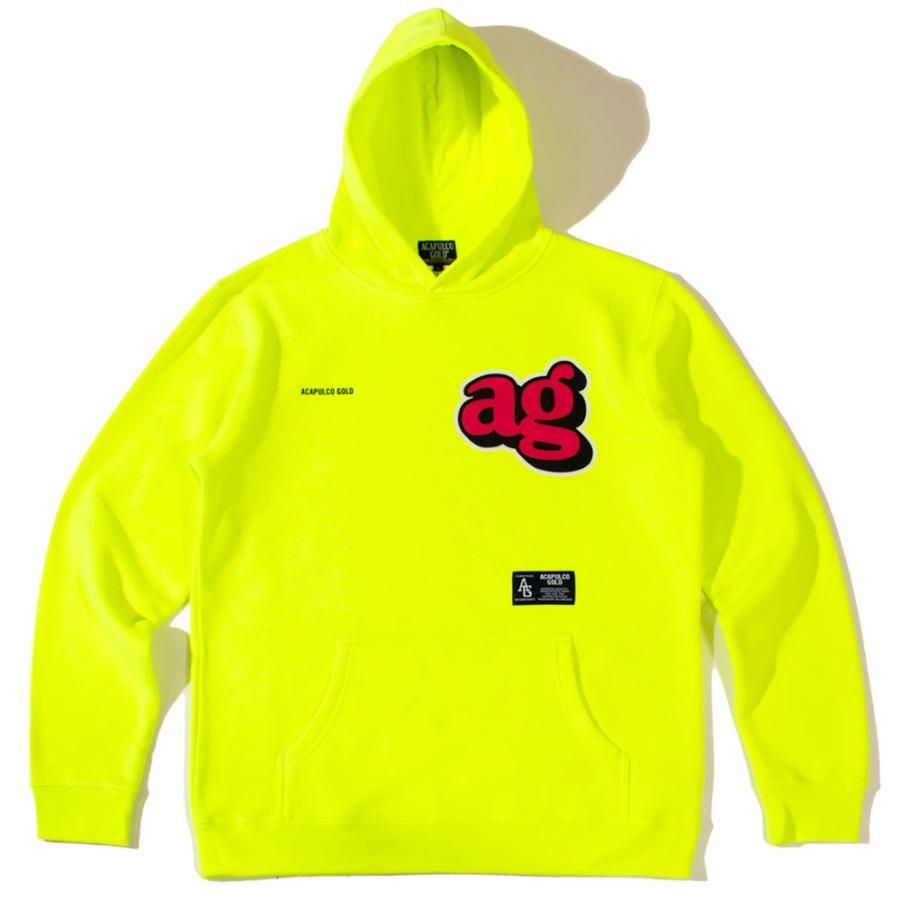 Acapulco Gold/アカプルコゴールド｜プルオーバーパーカー/HI-VIS HOODED SWEATSHIRT AG FW24-04｜パーカー フード フーディー | ACAPULCO GOLD | 04