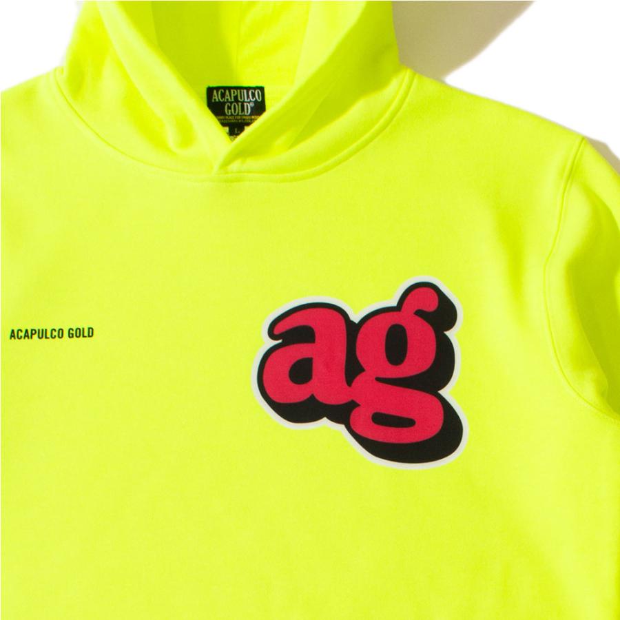 Acapulco Gold/アカプルコゴールド｜プルオーバーパーカー/HI-VIS HOODED SWEATSHIRT AG FW24-04｜パーカー フード フーディー | ACAPULCO GOLD | 05