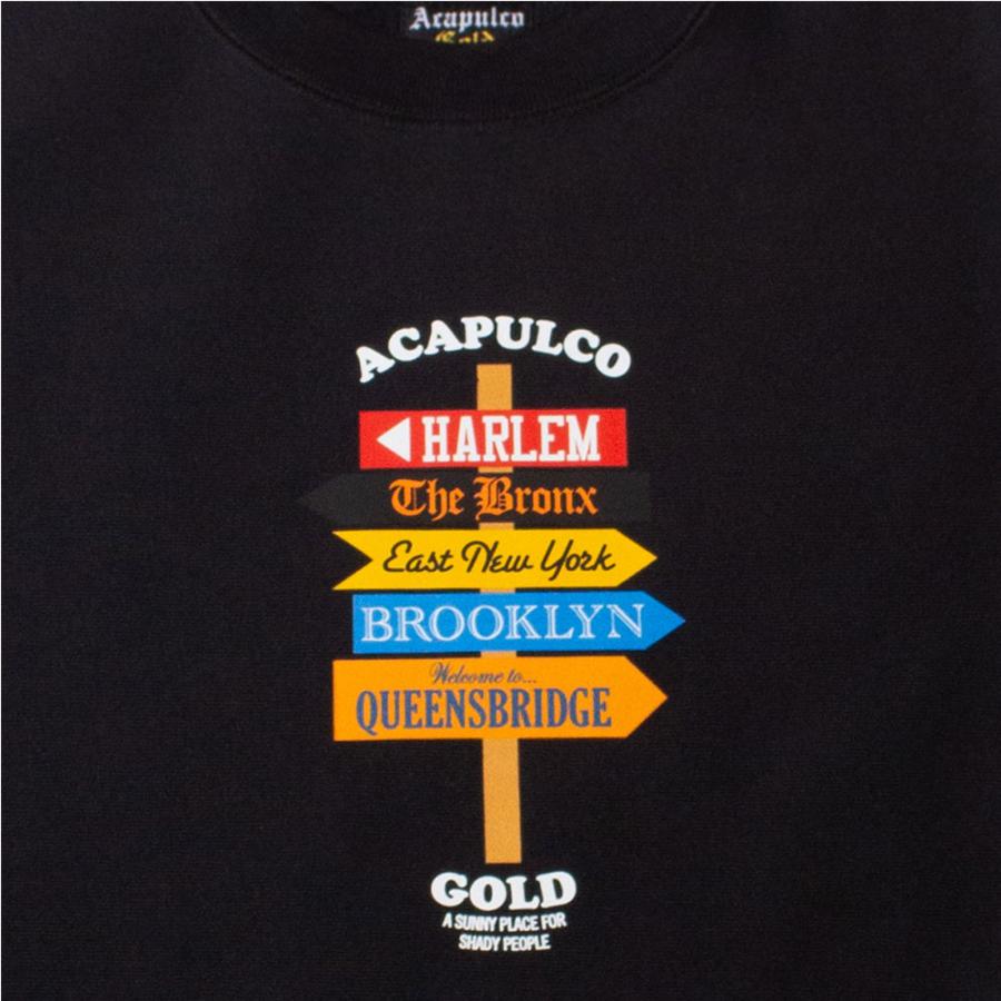 Acapulco Gold/アカプルコゴールド｜クルースウェット/DIRECTION SIGN CREWNECK SWEATSHIRT AG FW24-09｜クルーネック スウェット トレーナー | ACAPULCO GOLD | 02
