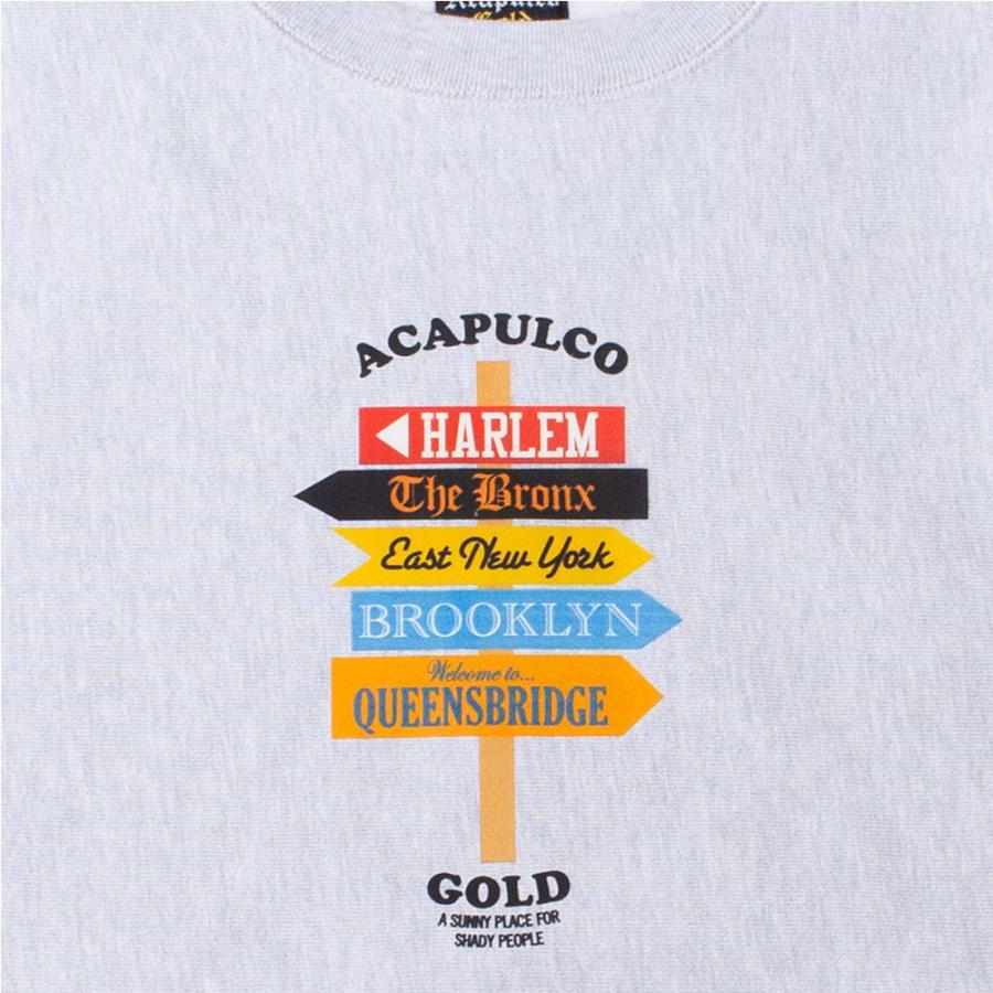 Acapulco Gold/アカプルコゴールド｜クルースウェット/DIRECTION SIGN CREWNECK SWEATSHIRT AG FW24-09｜クルーネック スウェット トレーナー | ACAPULCO GOLD | 05