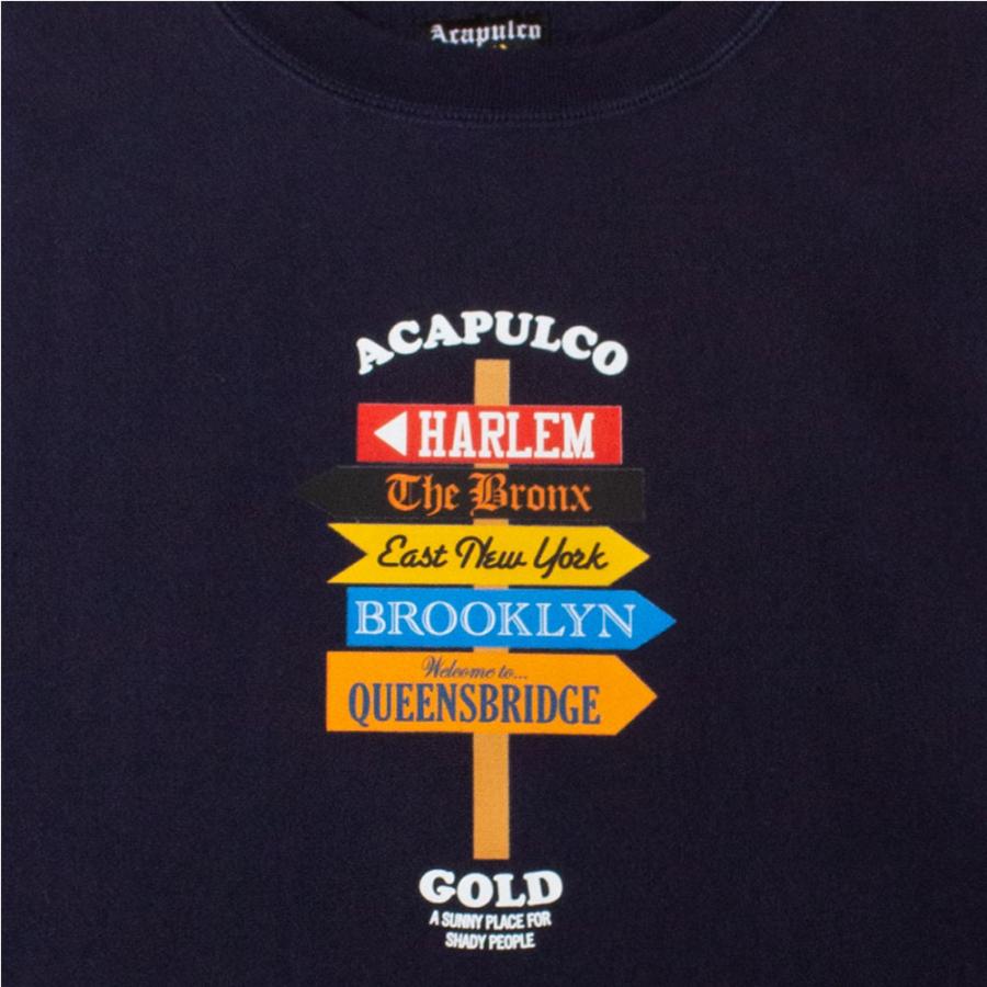 Acapulco Gold/アカプルコゴールド｜クルースウェット/DIRECTION SIGN CREWNECK SWEATSHIRT AG FW24-09｜クルーネック スウェット トレーナー | ACAPULCO GOLD | 08
