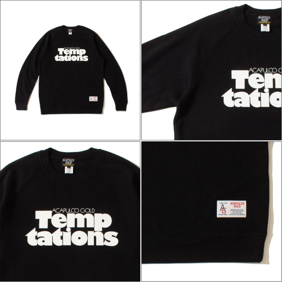 Acapulco Gold/アカプルコゴールド｜クルースウェット/TEMPTATIONS RAGLAN SLEEVE CREW SWEAT AG FW24-03｜クルーネック スウェット | ACAPULCO GOLD | 02