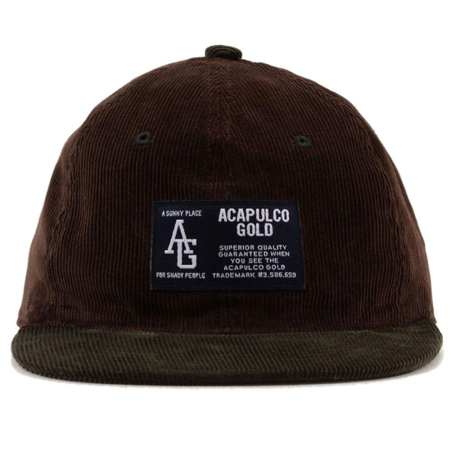 Acapulco Gold/アカプルコゴールド｜キャップ コーデュロイ/TWO-TONE CORD 6 PANEL CAP AG FW24-16 | ACAPULCO GOLD | 05