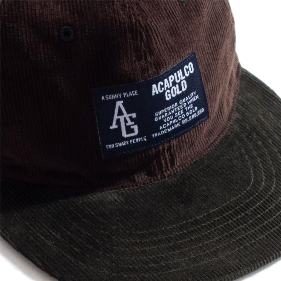 Acapulco Gold/アカプルコゴールド｜キャップ コーデュロイ/TWO-TONE CORD 6 PANEL CAP AG FW24-16 | ACAPULCO GOLD | 08