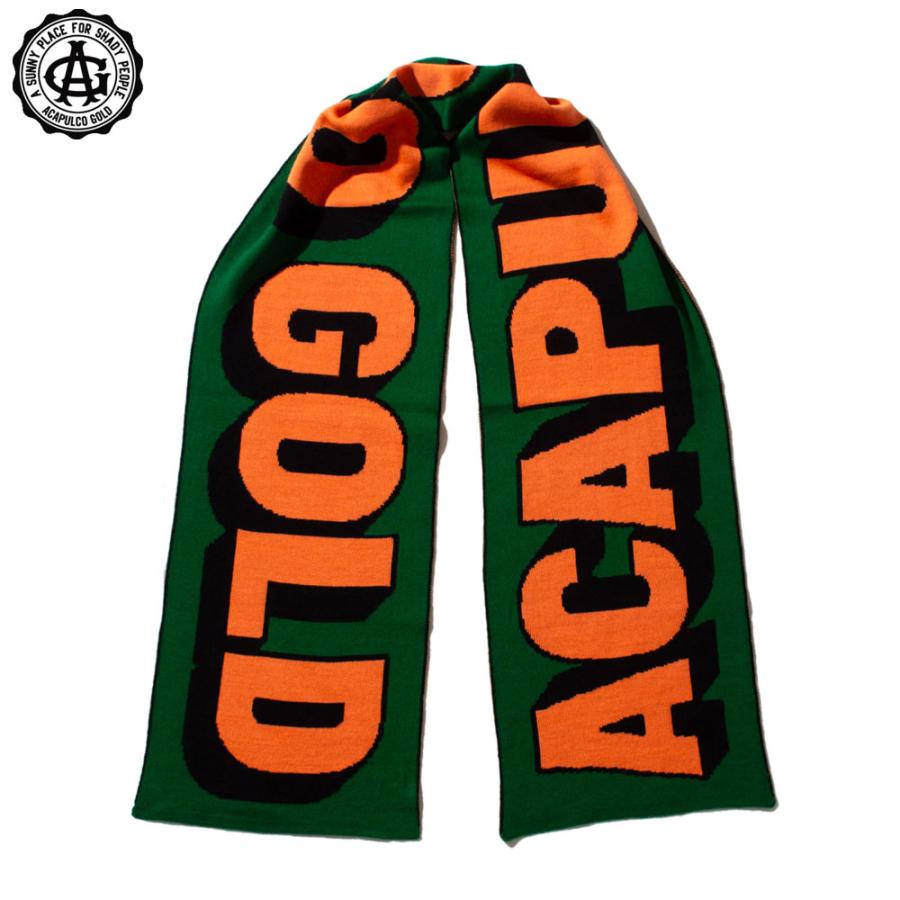 Acapulco Gold/アカプルコゴールド｜スカーフ マフラー/TEAM SCARF AG FW24-20 | ACAPULCO GOLD