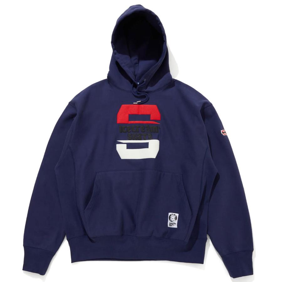 ICECREAM/ アイスクリーム｜プルオーバーパーカー/PUFF PRINT COTTON HOODIE S ICEJP243K005 | BILLIONAIRE BOYS CLUB | 01