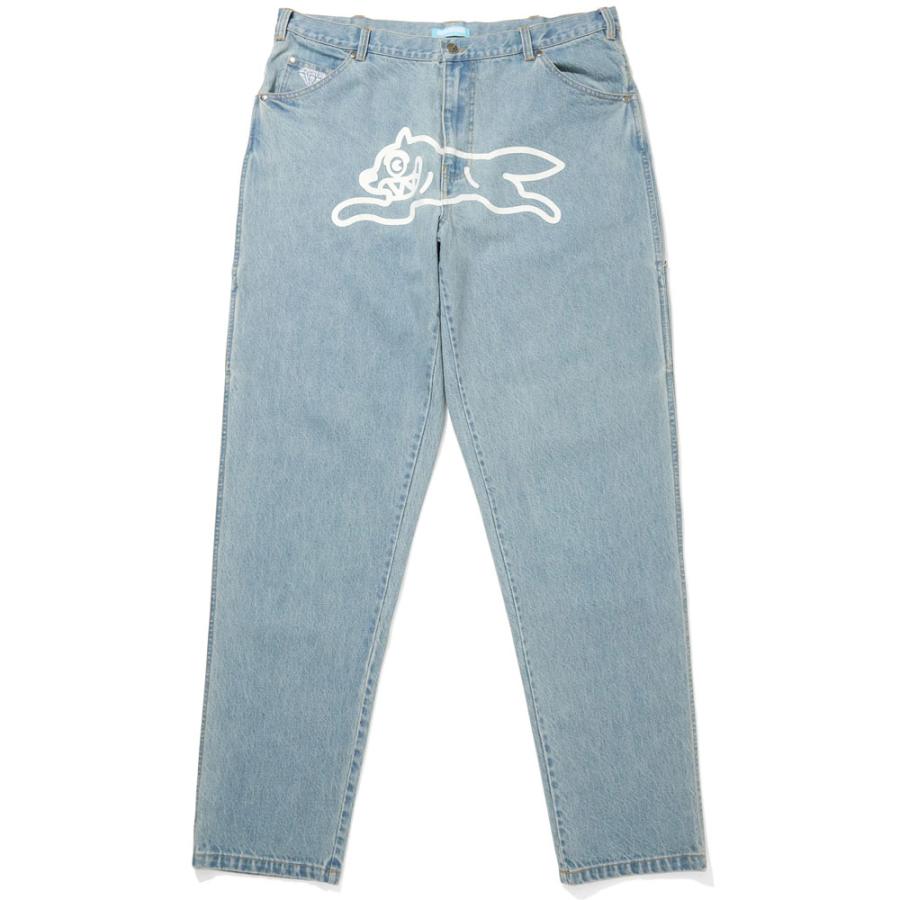 ICECREAM/ アイスクリーム｜デニムパンツ ジーンズ/TAPERED BAGGY DENIM PANTS RUNNING DOG ICEJP243P007｜テーパード バギーパンツ | ICECREAM | 01