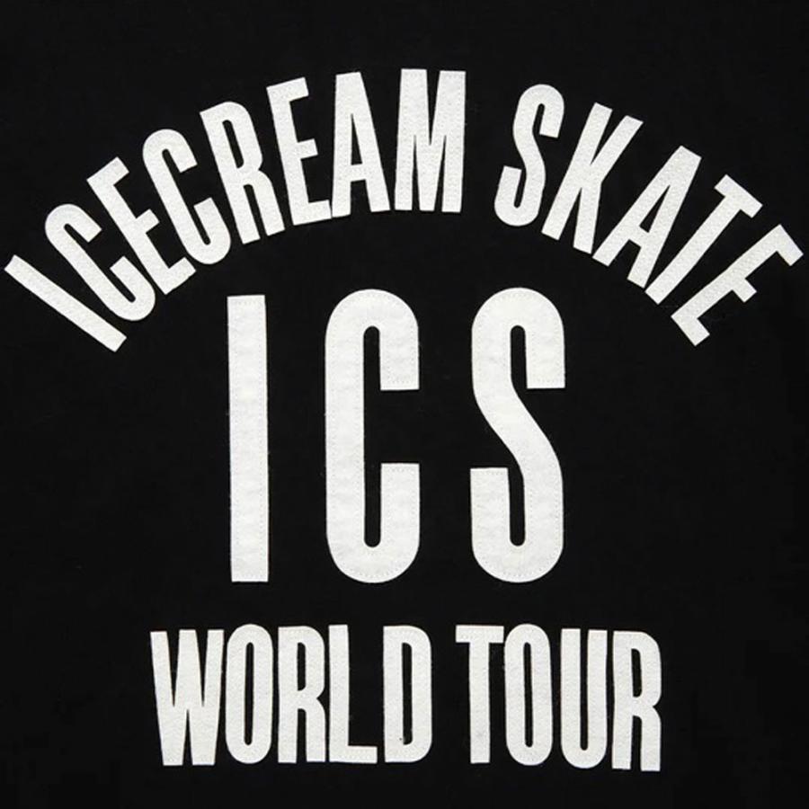 ICECREAM/ アイスクリーム｜Tシャツ 半袖 コットン/FELT LOGO COTTON T-SHIRT WORLD TOUR ICEJP243K009｜Tee ストリート スケーター | BILLIONAIRE BOYS CLUB | 03