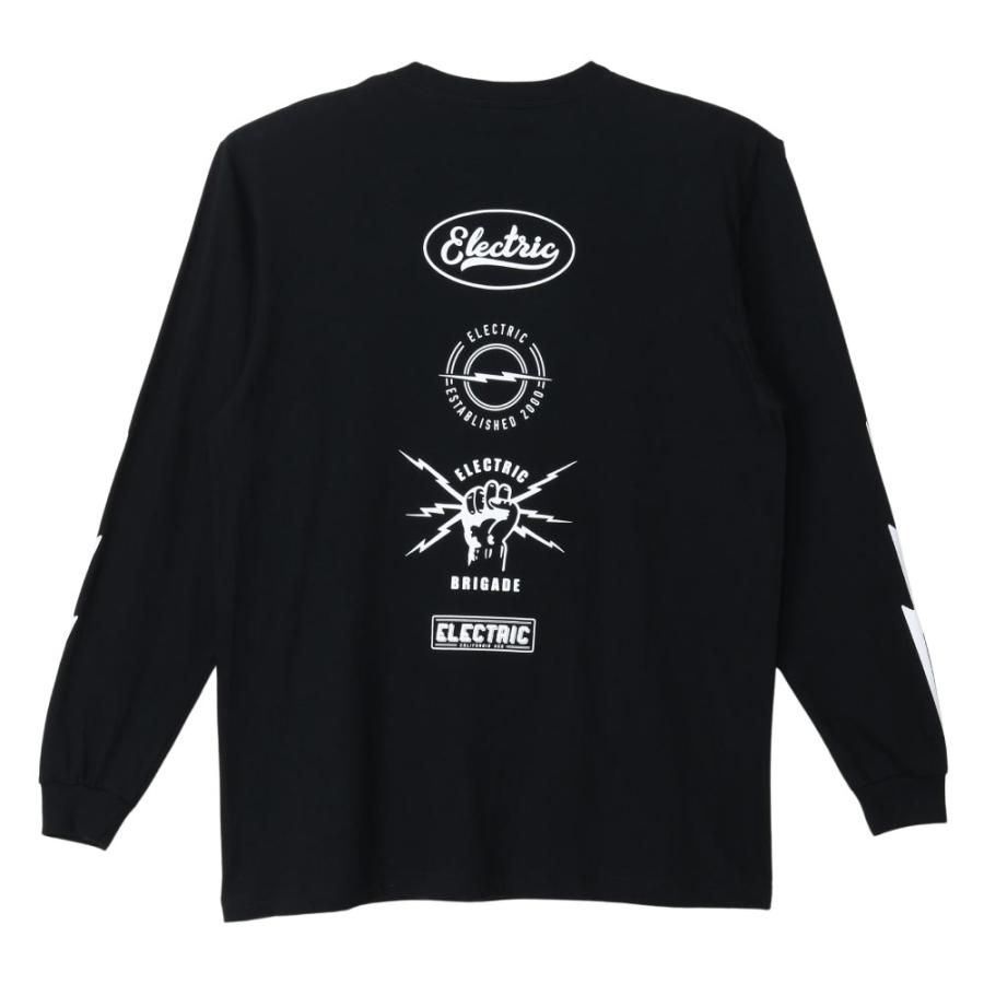 ELECTRIC /エレクトリック｜Tシャツ 長袖 ロンT ロングスリーブ コットン/LOGOS L/S TEE E25ST07 | ELECTRIC | 03