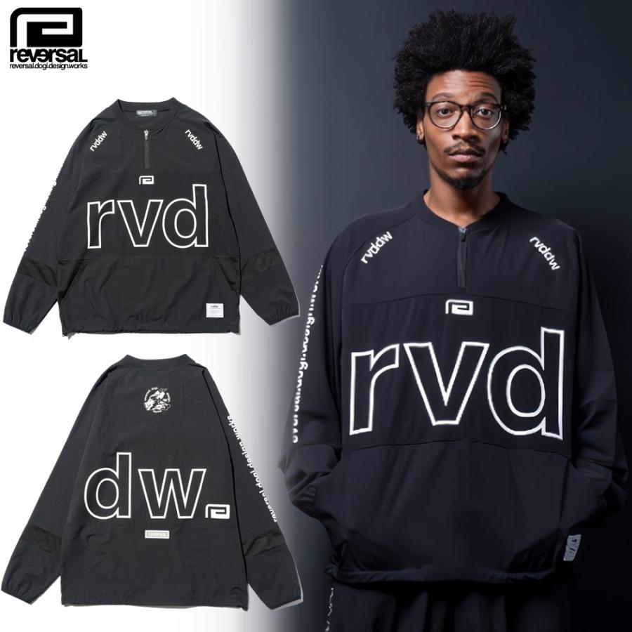 reversal/リバーサル｜ ハーフジップ ドライ ロングスリーブ/rvddw 4WAY HALF ZIP DRY LONG TEE rv25ss302 | reversal