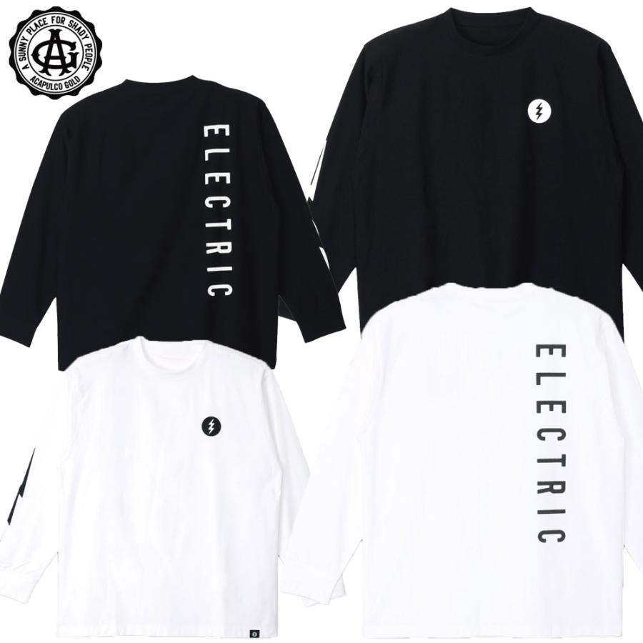 ELECTRIC /エレクトリック｜長袖 ドライTシャツ/VERTICAL LOGO DRY L/S TEE E25ST26｜UVカット 吸水速乾 接触冷感 防蚊 | ELECTRIC