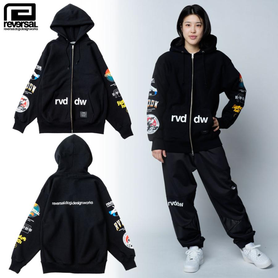 reversal/リバーサル｜ジップアップパーカー フーディー/25 ALL STAR ZIP HOODIE rv25aw204｜ジップフーディー ストリート 格闘技 MMA | reversal