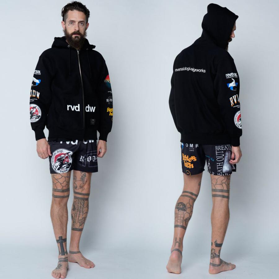 reversal/リバーサル｜ジップアップパーカー フーディー/25 ALL STAR ZIP HOODIE rv25aw204｜ジップフーディー ストリート 格闘技 MMA | reversal | 06