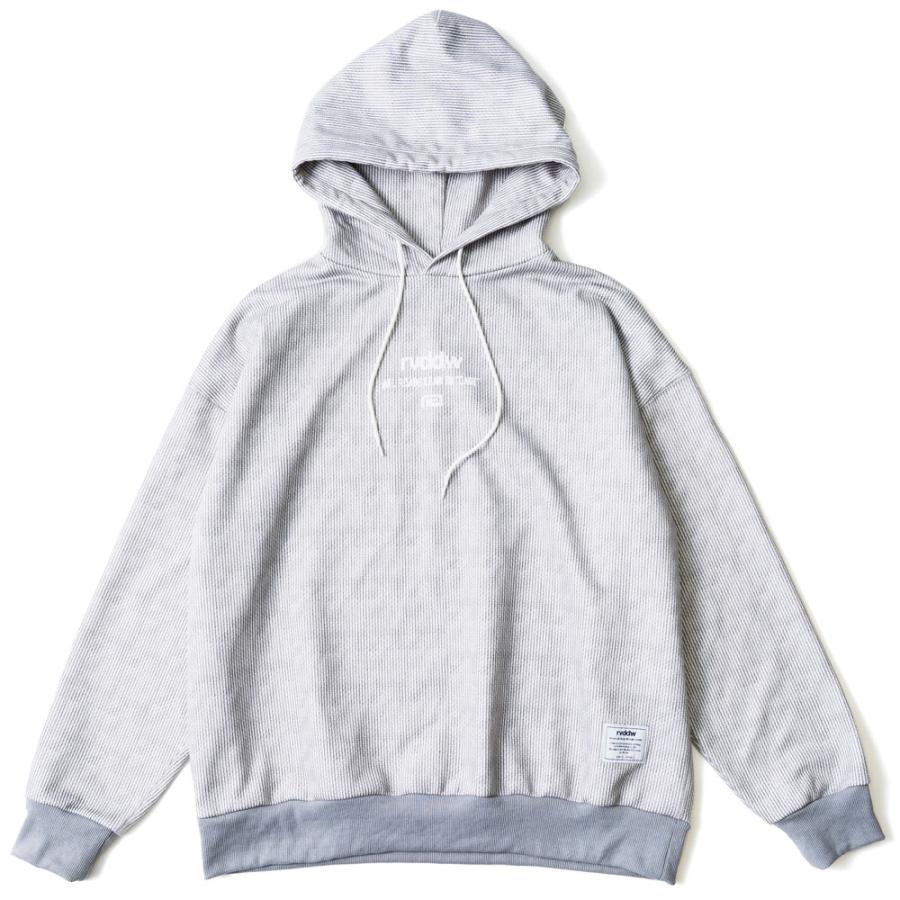 reversal/リバーサル｜プルオーバーパーカー/SASHIKO PATTERN SWEAT HOODIE rv25aw201｜スウェット パーカー ランニング フーディー | reversal | 02