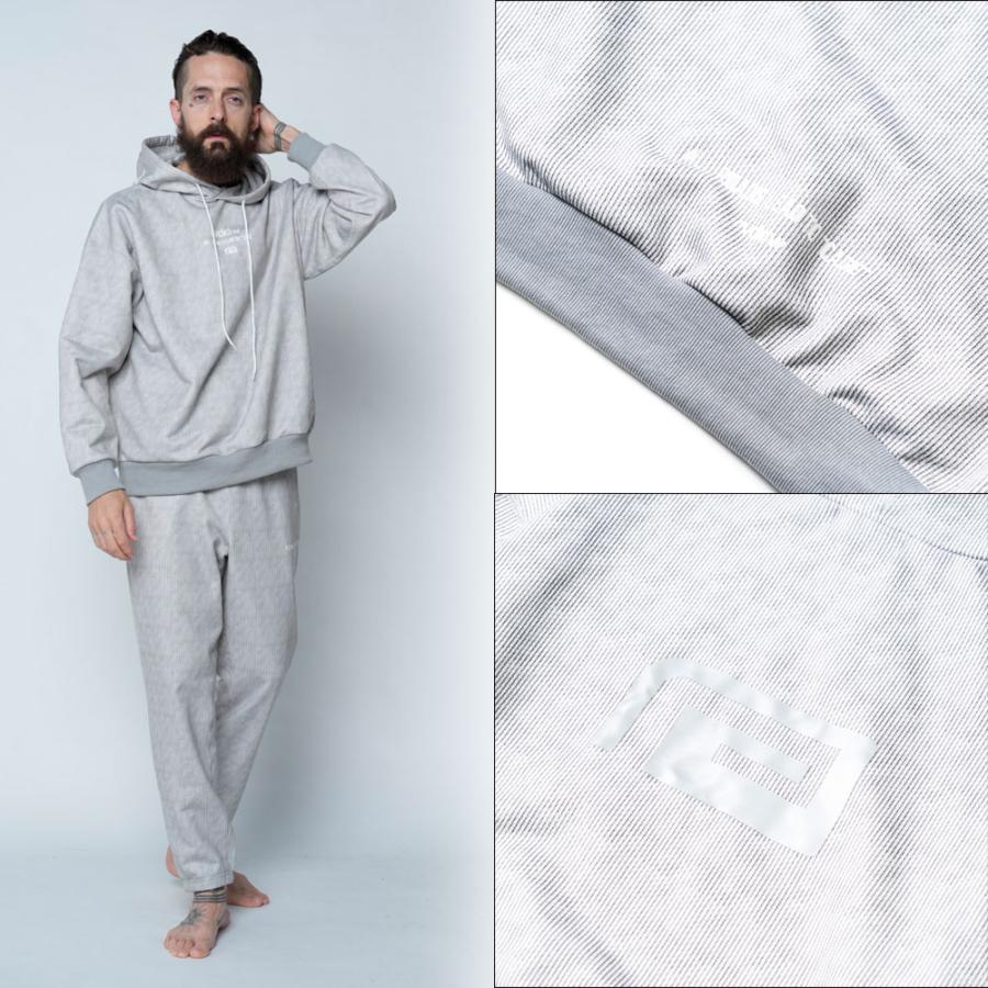 reversal/リバーサル｜プルオーバーパーカー/SASHIKO PATTERN SWEAT HOODIE rv25aw201｜スウェット パーカー ランニング フーディー | reversal | 06