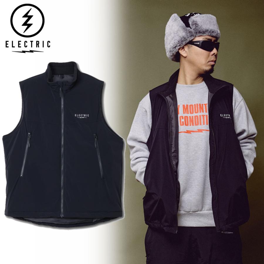 ELECTRIC /エレクトリック｜パフベスト 中綿ベスト/PUFF VEST E25FJ01｜撥水 防寒 ストリート スケーター アウトドア メンズ レディース | ELECTRIC