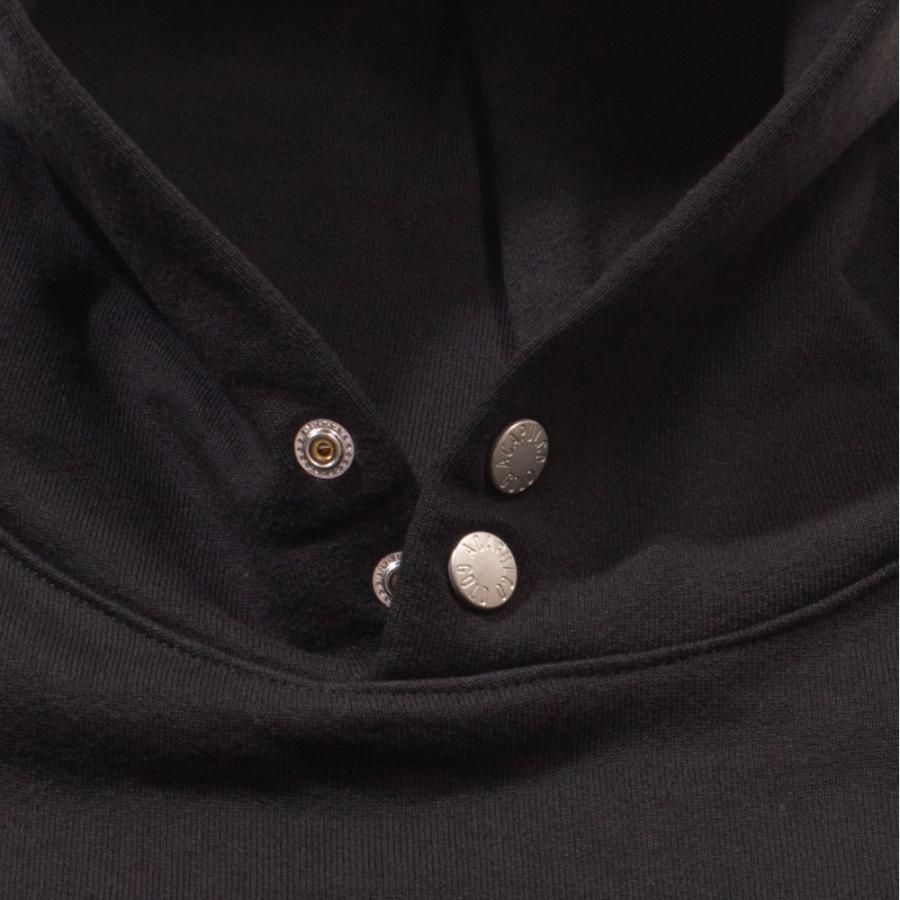 Acapulco Gold/アカプルコゴールド｜プルオーバーパーカー ヘビーウェイト/REFLECTIVE AG SIGNATURE SNAP HOODED SWEATSHIRT AG FW25-14 | ACAPULCO GOLD | 03