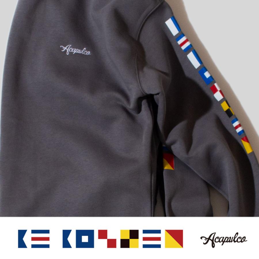 Acapulco Gold/アカプルコゴールド｜クルーネックスウェット トレーナー/C-O-D-E CREW SWEATSHIRT AG FW25-04 | ACAPULCO GOLD | 08