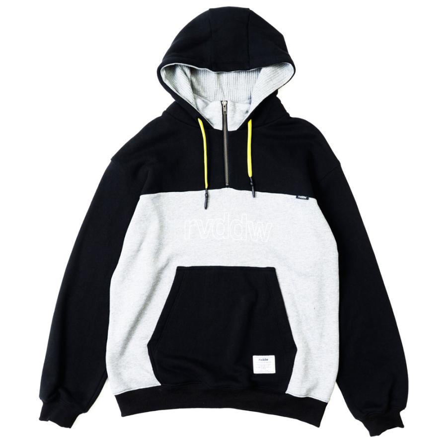 reversal/リバーサル｜ハーフジップ パーカー/HEAVY PILE SWEAT ANORAK HOODIE rv25aw305｜パイルスウェット フーディー | reversal | 01