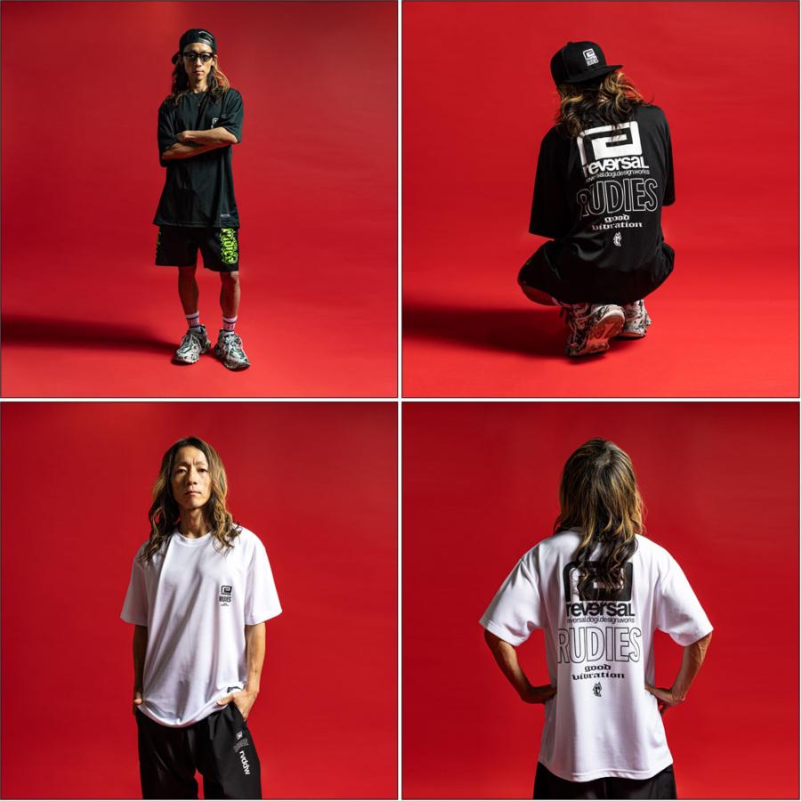 reversal/リバーサル｜コラボ Tシャツ 半袖 ドライ メッシュ/RUDIE’S x rvddw 2025 DRY TEE rvrud009｜Rudies ジム フィットネス トレーニング | reversal | 10