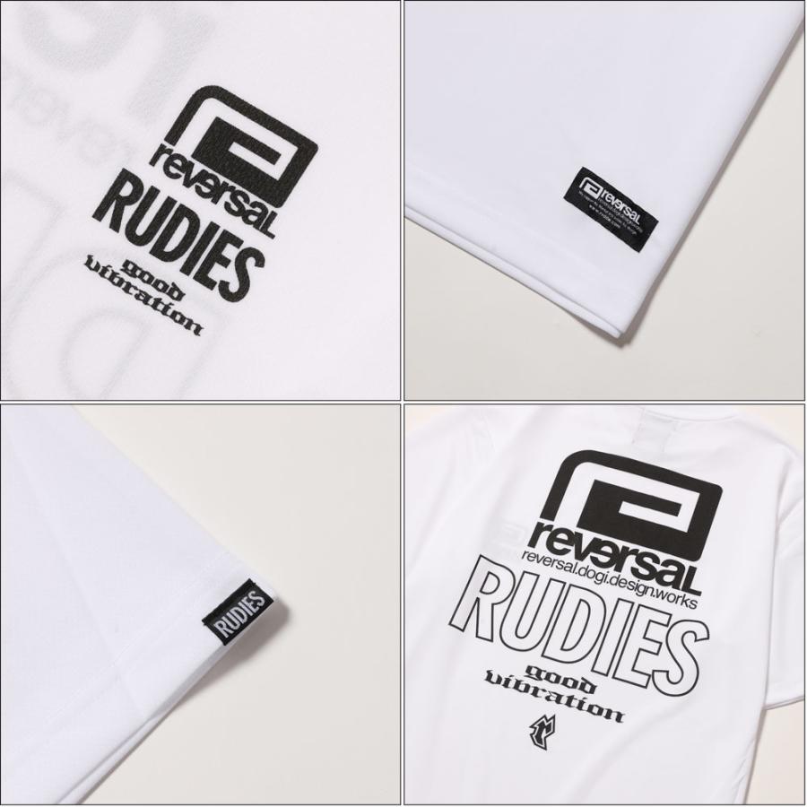 reversal/リバーサル｜コラボ Tシャツ 半袖 ドライ メッシュ/RUDIE’S x rvddw 2025 DRY TEE rvrud009｜Rudies ジム フィットネス トレーニング | reversal | 06