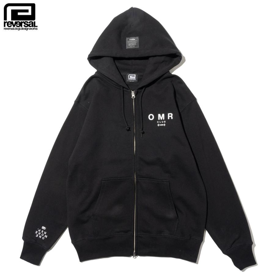 reversal/リバーサル｜ジップアップパーカー ジップフードトレーナー/OMR ZIP SWEAT HOODIE rv24aw2031｜スウェットパーカー | reversal