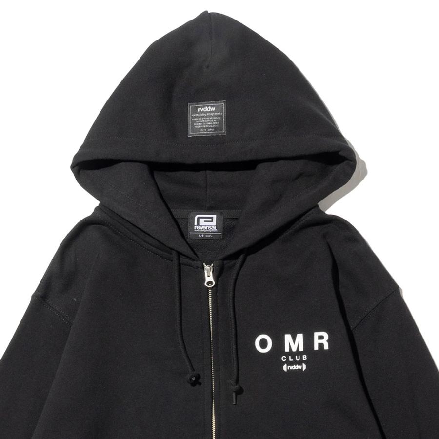 reversal/リバーサル｜ジップアップパーカー ジップフードトレーナー/OMR ZIP SWEAT HOODIE rv24aw2031｜スウェットパーカー | reversal | 02