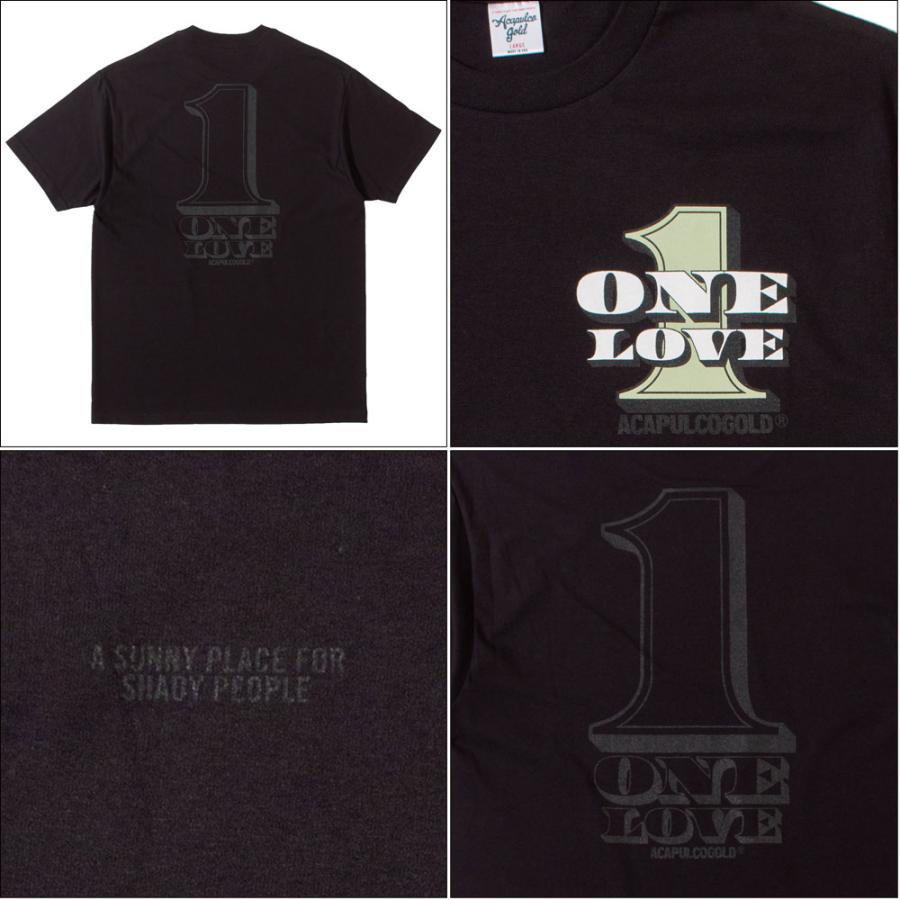 Acapulco Gold/アカプルコゴールド｜Tシャツ 半袖 コットン/ONE LOVE TEE AG SM26-01｜プリントTシャツ ストリート スケーター | ACAPULCO GOLD | 03