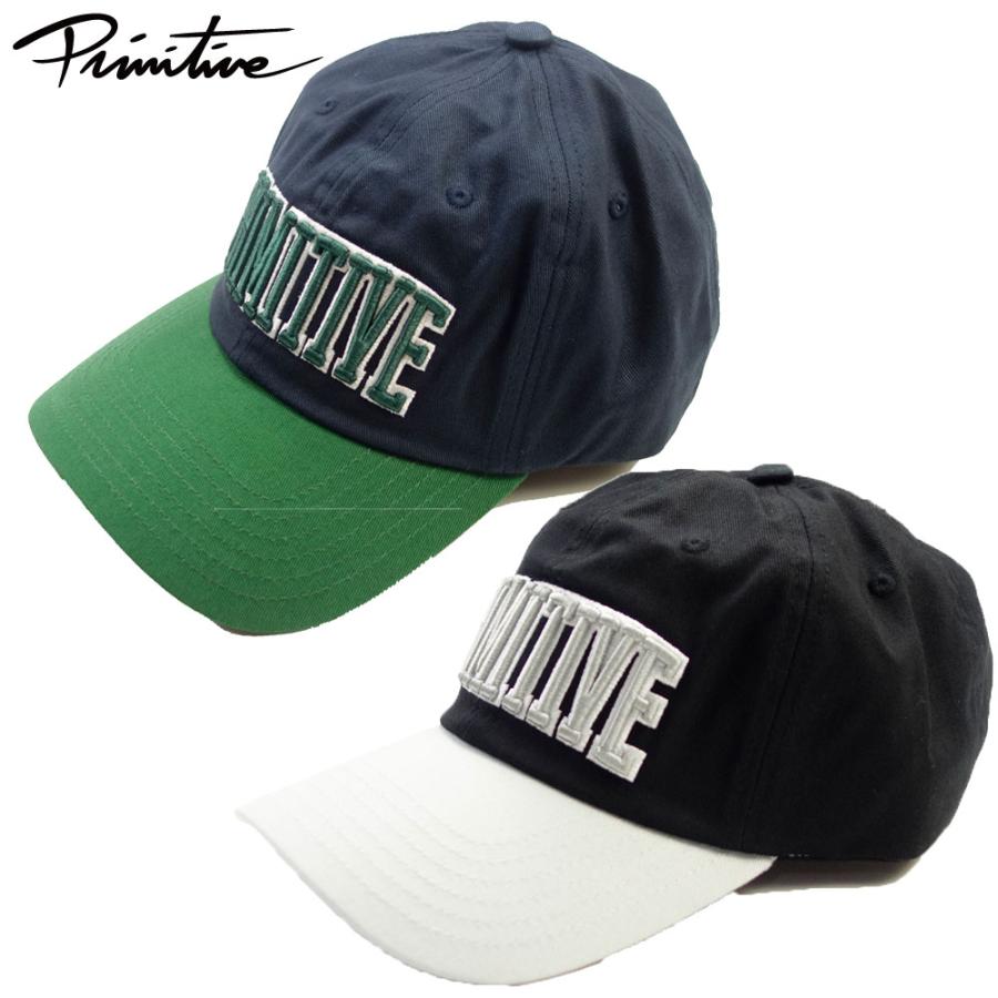 PRIMITIVE/プリミティブ｜キャップ ロゴ 刺繍 アジャスター/COLLEGIATE ARCH STRAPBACK PA122H02｜帽子 ストリート スケーター メンズ | PRIMITIVE