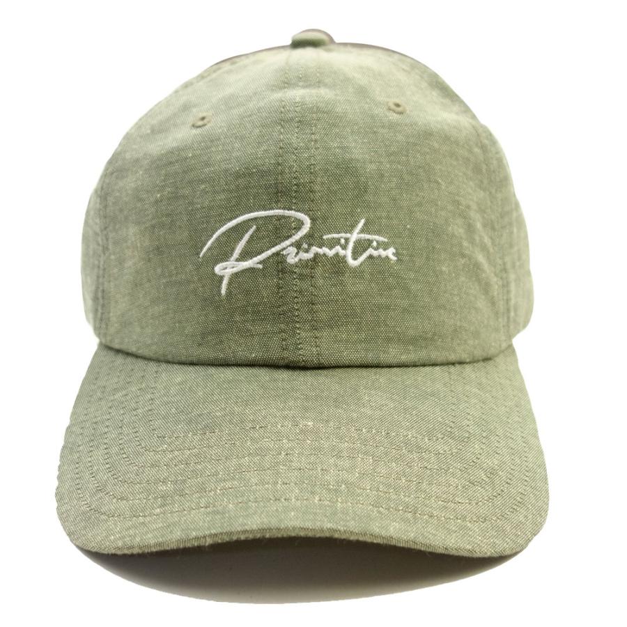 PRIMITIVE/プリミティブ｜キャップ ロゴ 刺繍 アジャスター/GINZA SCRIPT DAD HAT PA419H154｜帽子 ストリート スケーター メンズ | PRIMITIVE | 02