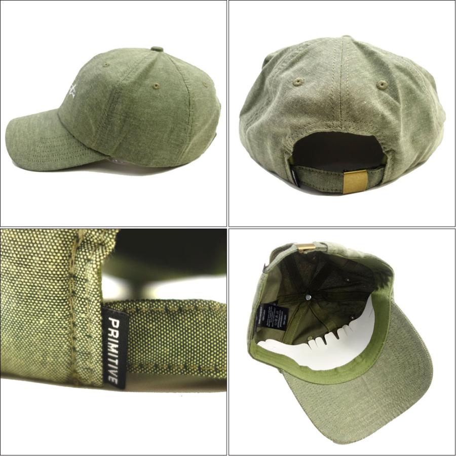 PRIMITIVE/プリミティブ｜キャップ ロゴ 刺繍 アジャスター/GINZA SCRIPT DAD HAT PA419H154｜帽子 ストリート スケーター メンズ | PRIMITIVE | 03