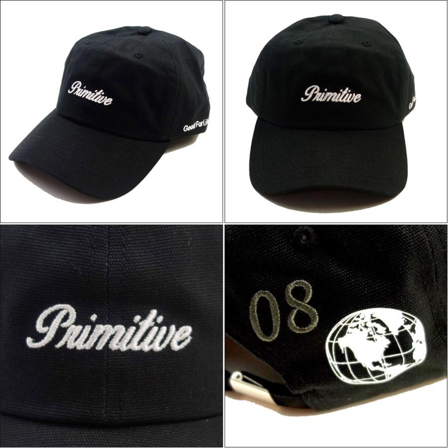 PRIMITIVE/プリミティブ｜キャップ ロゴ 刺繍 アジャスター/NOBLE STRAPBACK PA122H00｜帽子 ストリート スケーター メンズ | PRIMITIVE | 03