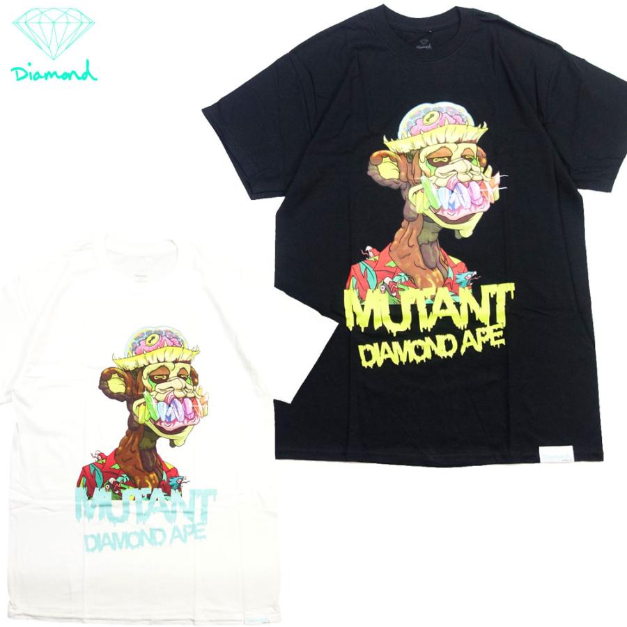 Diamond SUPPLY CO./ダイヤモンドサプライ｜ダイヤモンド Tシャツ 半袖 エイプミュータント コラボ/Ape Mutant Diamond Ape Tee | Diamond Supply Co.