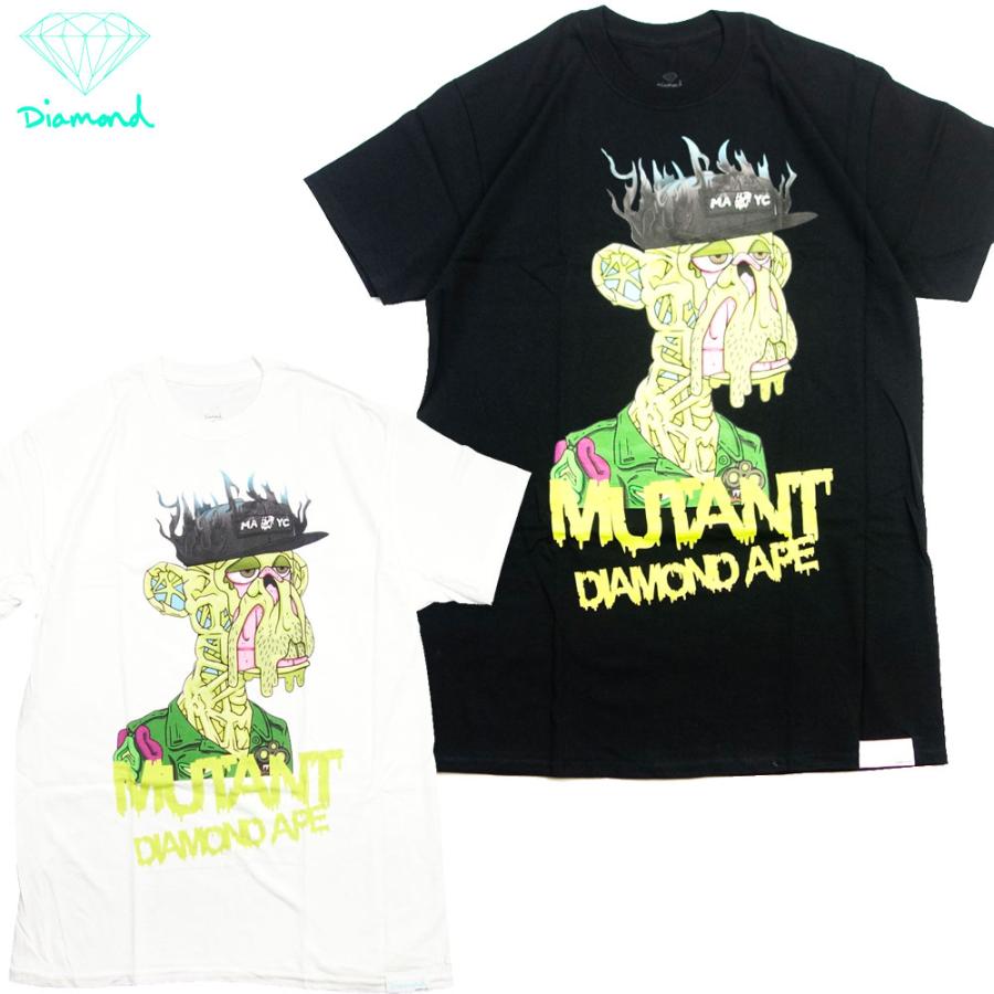 Diamond SUPPLY CO./ダイヤモンドサプライ｜ダイヤモンド Tシャツ 半袖 エイプミュータント コラボ/Ape Military Mutant Ape Tee VIDM22AP11 | Diamond Supply Co.