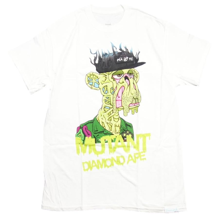 Diamond SUPPLY CO./ダイヤモンドサプライ｜ダイヤモンド Tシャツ 半袖 エイプミュータント コラボ/Ape Military Mutant Ape Tee VIDM22AP11 | Diamond Supply Co. | 04
