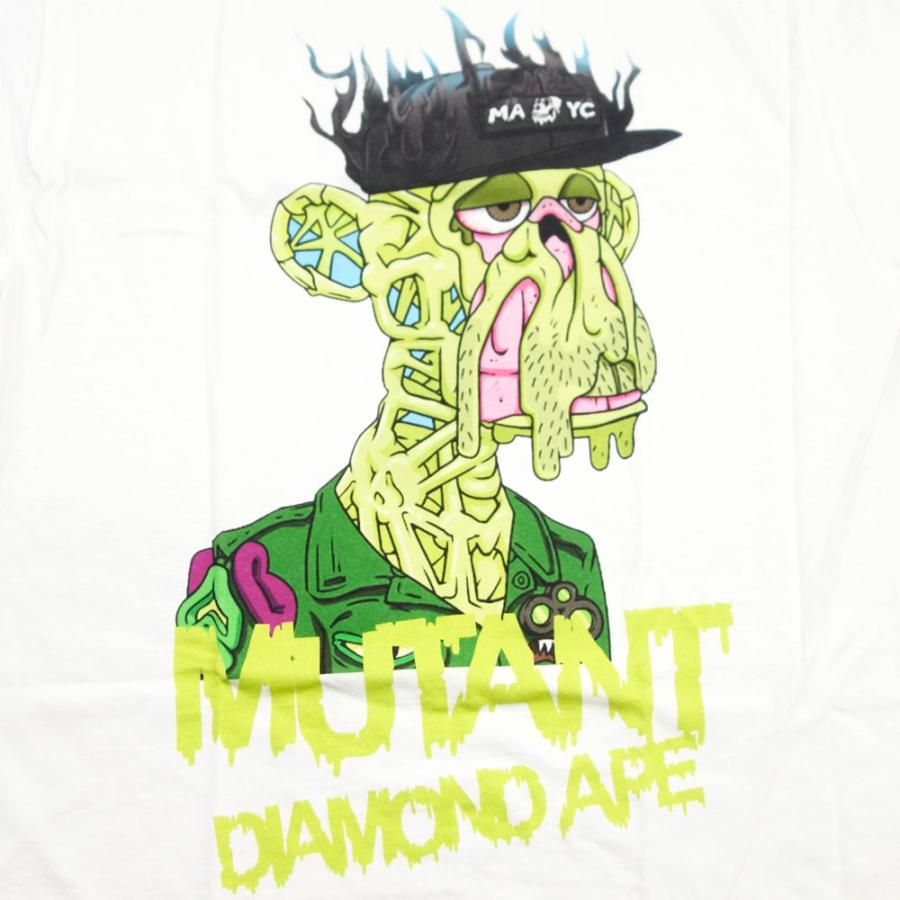 Diamond SUPPLY CO./ダイヤモンドサプライ｜ダイヤモンド Tシャツ 半袖 エイプミュータント コラボ/Ape Military Mutant Ape Tee VIDM22AP11 | Diamond Supply Co. | 05