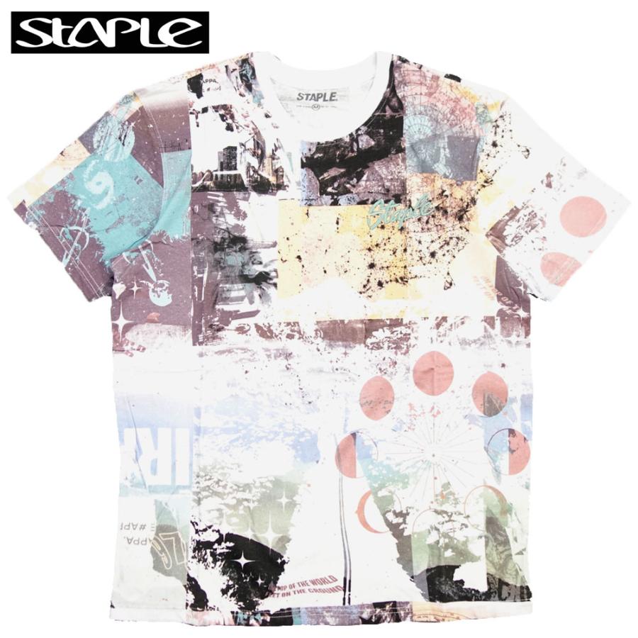 STAPLE/ステイプル｜Tシャツ 半袖 コットン ステイプル/WOODLAWN AOP TEE 2205C6960｜ストリート スケーター総柄 グラフィック | staple