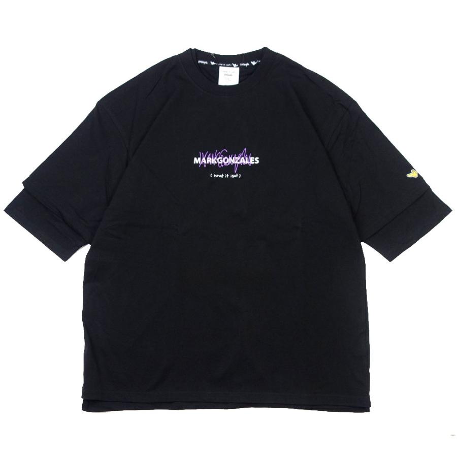 (What it isNt）ART BY MARKGONZALES / (ワットイットイズント) アートバイ マークゴンザレス｜Tシャツ レイヤード5分袖 2枚組セット/2H7-12304 | （What it isNt）ART BY MARKGONZALES | 01