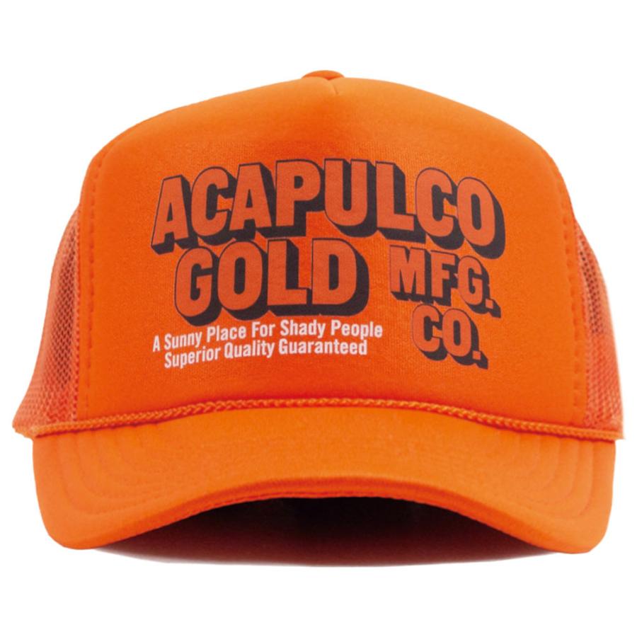 Acapulco Gold/アカプルコゴールド｜メッシュキャップ/OJ LOGO TRUCKER CAP AG SM26-21｜帽子 | ACAPULCO GOLD | 08