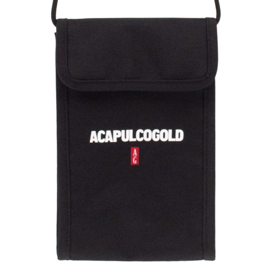 Acapulco Gold/アカプルコゴールド｜ブラックレーベルコレクション ショルダーミニバッグ/BLACK LABEL LOGO RECYCLED PHONE BAG AG SM26-16｜ネックポーチ | ACAPULCO GOLD | 03