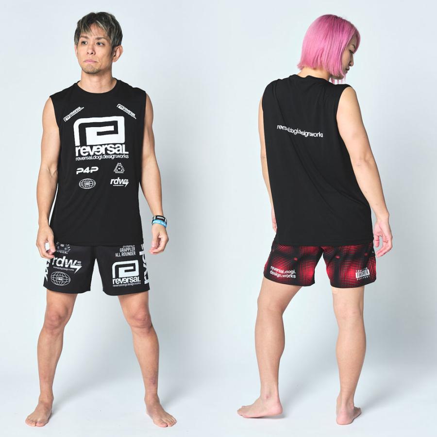 reversal/リバーサル ｜ ドライ ノースリーブ Tシャツ タンクトップ/ALL STAR LOGO BIG MARK DRY NO SLEEVE rv26aw055｜ジム フィットネス トレーニング | reversal | 05