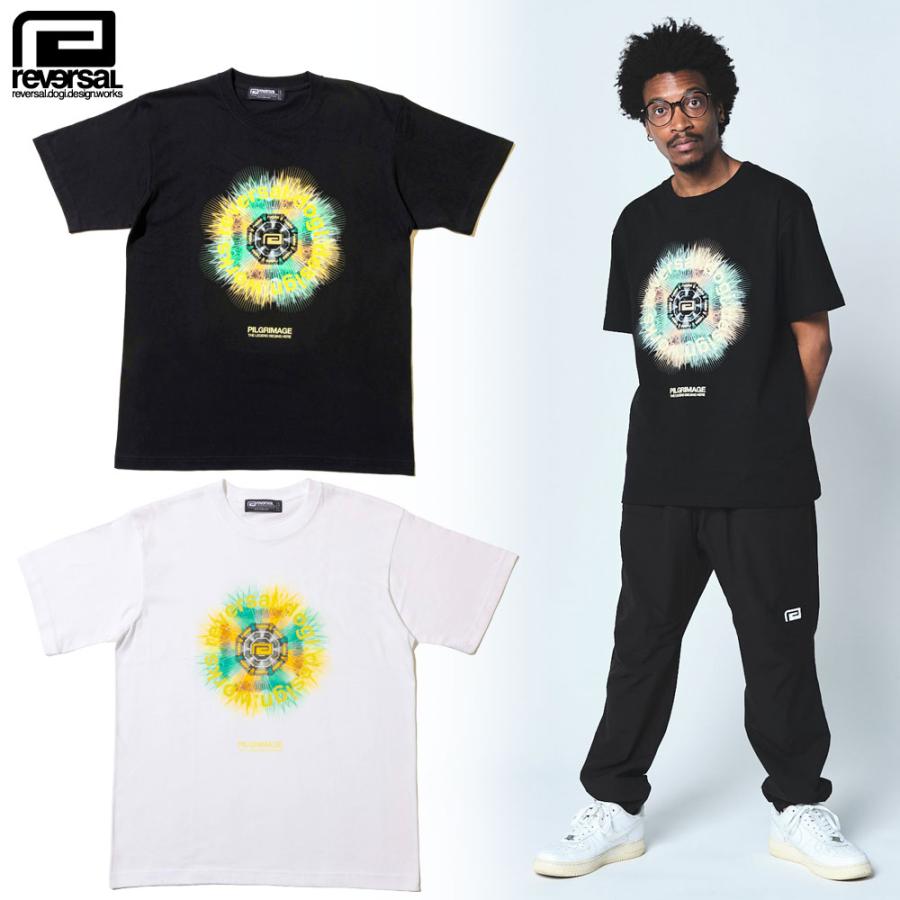 reversal/リバーサル ｜ Tシャツ 半袖 コットン/PILGRIMAGE BIG MARK COTTON TEE rv26aw002｜ジム フィットネス トレーニング 格闘技 ストリート | reversal