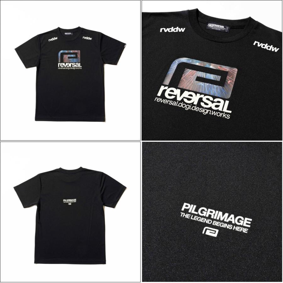 reversal/リバーサル ｜ Tシャツ 半袖 ドライ/PILGRIMAGE BIG MARK DRY TEE rv26aw052｜ジム フィットネス トレーニング 格闘技 ストリート スケーター | reversal | 03