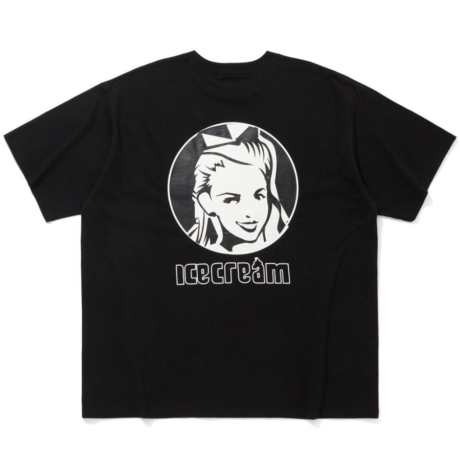 ICECREAM/ アイスクリーム ｜ Tシャツ 半袖 コットン/APPLIQUE LOGO COTTON T-SHIRT ICEJP263C014｜ロゴ グラフィック BBC ストリート スケーター | BILLIONAIRE BOYS CLUB | 02