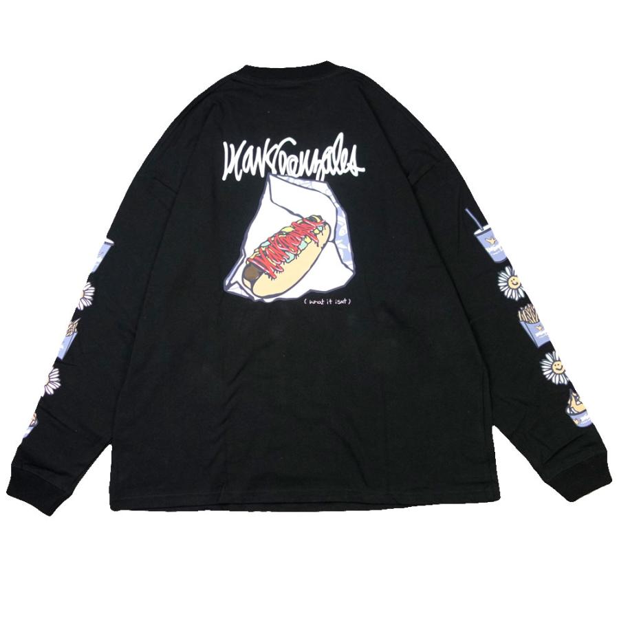 (What it isNt）ART BY MARKGONZALES / (ワットイットイズント) アートバイ マークゴンザレス｜Tシャツ 長袖 ロンT オーバーサイズ/SKATE BOARDS LINE BIG L/S | Mark Gonzales | 02