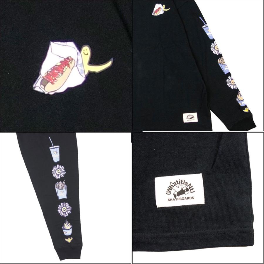 (What it isNt）ART BY MARKGONZALES / (ワットイットイズント) アートバイ マークゴンザレス｜Tシャツ 長袖 ロンT オーバーサイズ/SKATE BOARDS LINE BIG L/S | Mark Gonzales | 04